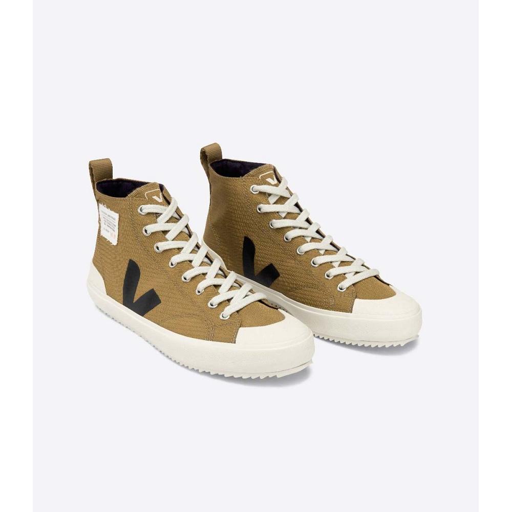 Veja NOVA HL RIPSTOP Men's High Tops Khaki | NZ 100JPQ